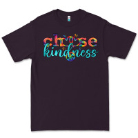 Plum Lgbtq Choose Kindness With Heart And Peace Premium Tee - BundleAndBundleShop