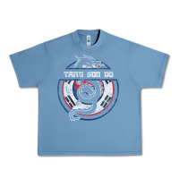 Pebble Blue Tang Soo Do Hoodie Martial Arts Gift Dragon Korean Urban Heavy Tee - tuanDangUi