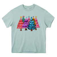 Arona christmas trees and lights Heavy Core Tee - MaliasSmallBusiness