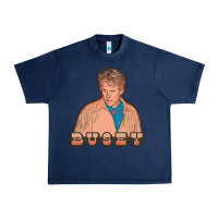 Navy gary busey Urban Heavy Tee - tuanDangUi