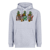 Heather Grey howdy Heavyweight Hoodie - SublimationCraftShop