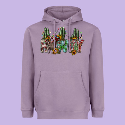 Howdy Heavyweight Hoodie Designed By Sublimationcraftshop