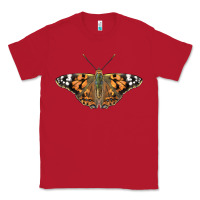 Red Painted Lady Classic Tee - LillyAllenDesigns