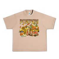 Burro Pumpkin farm with truck Urban Heavy Tee - texasbilliewilder