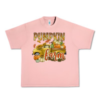 Salmon Pumpkin farm with truck Urban Heavy Tee - texasbilliewilder
