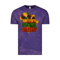 Cloud Purple juneteenth celebrate freedom Vintage Tee - NancyCooperArtShop