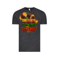 Vintage Black juneteenth celebrate freedom Vintage Tee - NancyCooperArtShop