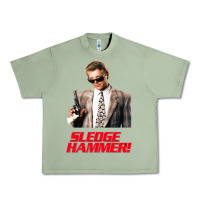 Oil Green sledge hammer Urban Heavy Tee - tuanDangUi