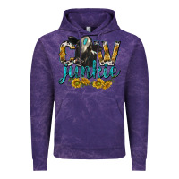 Cloud Purple Cow Junkie with Cow Vintage Hoodie - texasbilliewilder