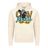 Vintage Artic Cow Junkie with Cow Vintage Hoodie - texasbilliewilder