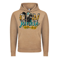 Vintage Coffee Cow Junkie with Cow Vintage Hoodie - texasbilliewilder