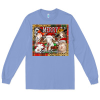 Colony Blue merry Christmas goats tumbler Long Sleeve Tee - Jasminsmagicworld