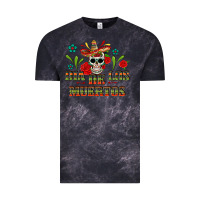 Cloud Black Dia De Los Muertos Vintage Tee - texasbilliewilder