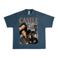 Midnight Navy castle Urban Heavy Tee - tuanDangUi