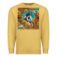 Antique Gold western paint horse Premium Sweatshirt - LillyAllenDesigns