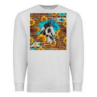 Dove Grey western paint horse Premium Sweatshirt - LillyAllenDesigns