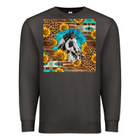 Smoke western paint horse Premium Sweatshirt - LillyAllenDesigns