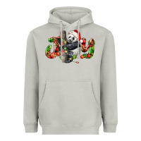 Moon Dust panda joy christmas Heavyweight Hoodie - LillyAllenDesigns
