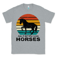 Heather Grey Just A Girl Who Loves Horses Classic Tee - Bettercallsaul