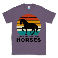 Lavender Just A Girl Who Loves Horses Classic Tee - Bettercallsaul