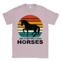 Lilac Just A Girl Who Loves Horses Classic Tee - Bettercallsaul
