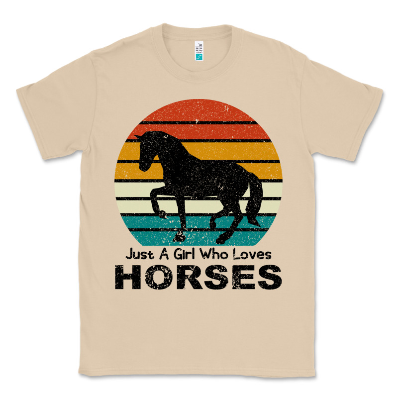 Just A Girl Who Loves Horses Classic Tee by Bettercallsaul | Teevron