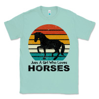 Seafoam Just A Girl Who Loves Horses Classic Tee - Bettercallsaul