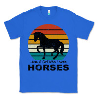 True Royal Just A Girl Who Loves Horses Classic Tee - Bettercallsaul
