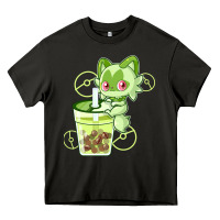 Sprigatito Matcha Bubble Classic . Heavy Core Tee | Teevron