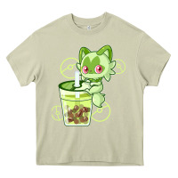 Mossy sprigatito matcha bubble classic . Heavy Core Tee - tuanDangUi
