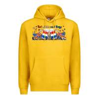 Lemon red white and boozy libbey glass Premium Hoodie - RanaPortraitStore