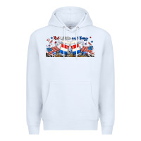 White red white and boozy libbey glass Premium Hoodie - RanaPortraitStore