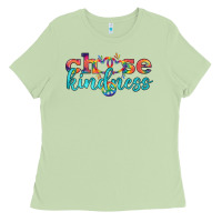 Matcha Lgbtq Choose Kindness With Heart And Peace Ladies Tee - BundleAndBundleShop
