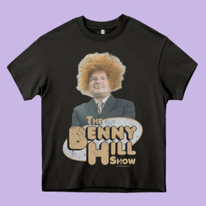Benny Hill Heavy Core Tee Designed By Tuandangui
