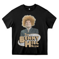 Black benny hill Heavy Core Tee - tuanDangUi