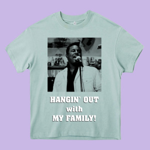 Hangin' Out With My Family (birdemic) Heavy Core Tee Designed By Tuandangui