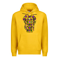 Lemon mardi gras crawfish Premium Hoodie - FaDigitalArtStudio
