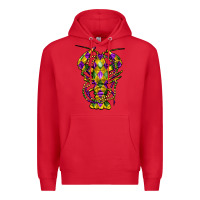 Red mardi gras crawfish Premium Hoodie - FaDigitalArtStudio