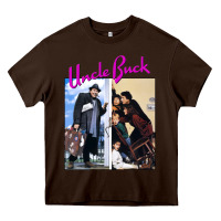 Chocolate Brown vintage uncle buck john candy homage gift men wome Heavy Core Tee - tuanDangUi