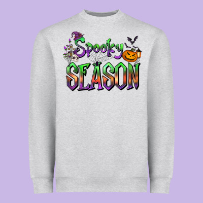 Halloween Spooky Season Heavyweight Sweatshirt Designed By Fadigitalartstudio