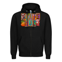 Black grateful thanksgiving Zipper Hoodie - FaDigitalArtStudio