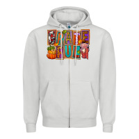 Dove Grey grateful thanksgiving Zipper Hoodie - FaDigitalArtStudio