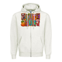 Oatmeal Heather grateful thanksgiving Zipper Hoodie - FaDigitalArtStudio
