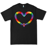 Black Lgbtq Heart Balloon Premium Tee - BundleAndBundleShop