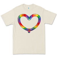 Bone Lgbtq Heart Balloon Premium Tee - BundleAndBundleShop