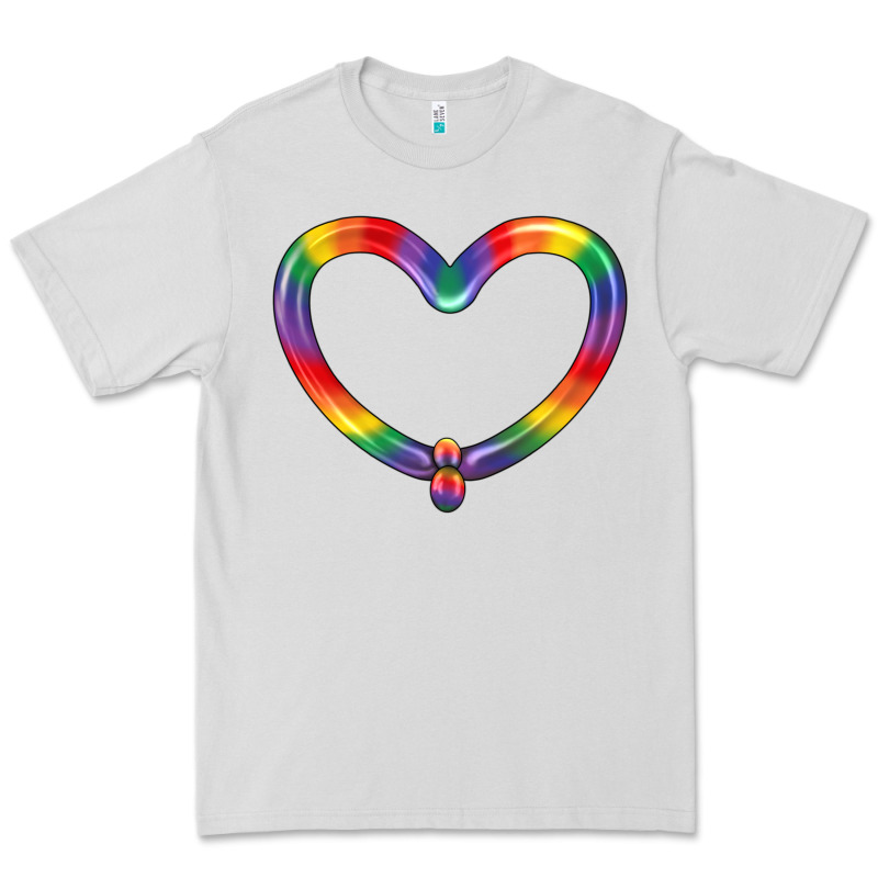 Lgbtq Heart Balloon Premium Tee by BundleAndBundleShop | Teevron