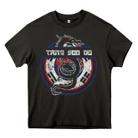 Asphalt Tang Soo Do Hoodie Martial Arts Gift Dragon Korean Heavy Core Tee - tuanDangUi