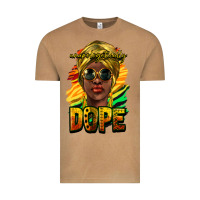 Vintage Camel unapologetically dope afro Vintage Tee - NancyCooperArtShop