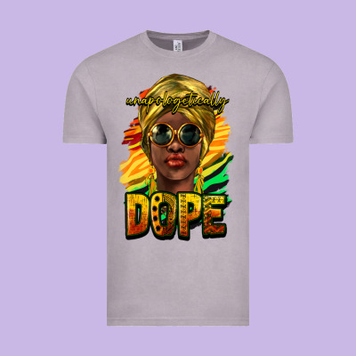 Unapologetically Dope Afro Vintage Tee Designed By Nancycooperartshop