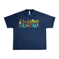 Navy Western Great Grandma Urban Heavy Tee - texasbilliewilder